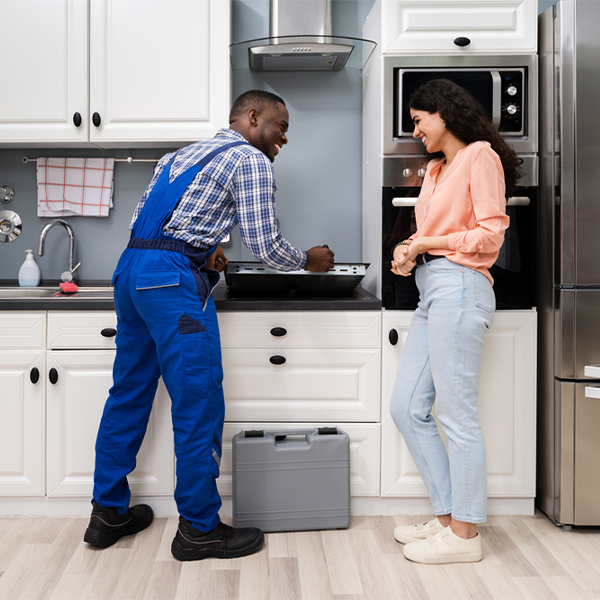 can you provide an estimate for cooktop repair before beginning any work in Mount St Joseph